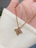 [⭐DORISW] STERN-DIAMANT-HALSKETTE