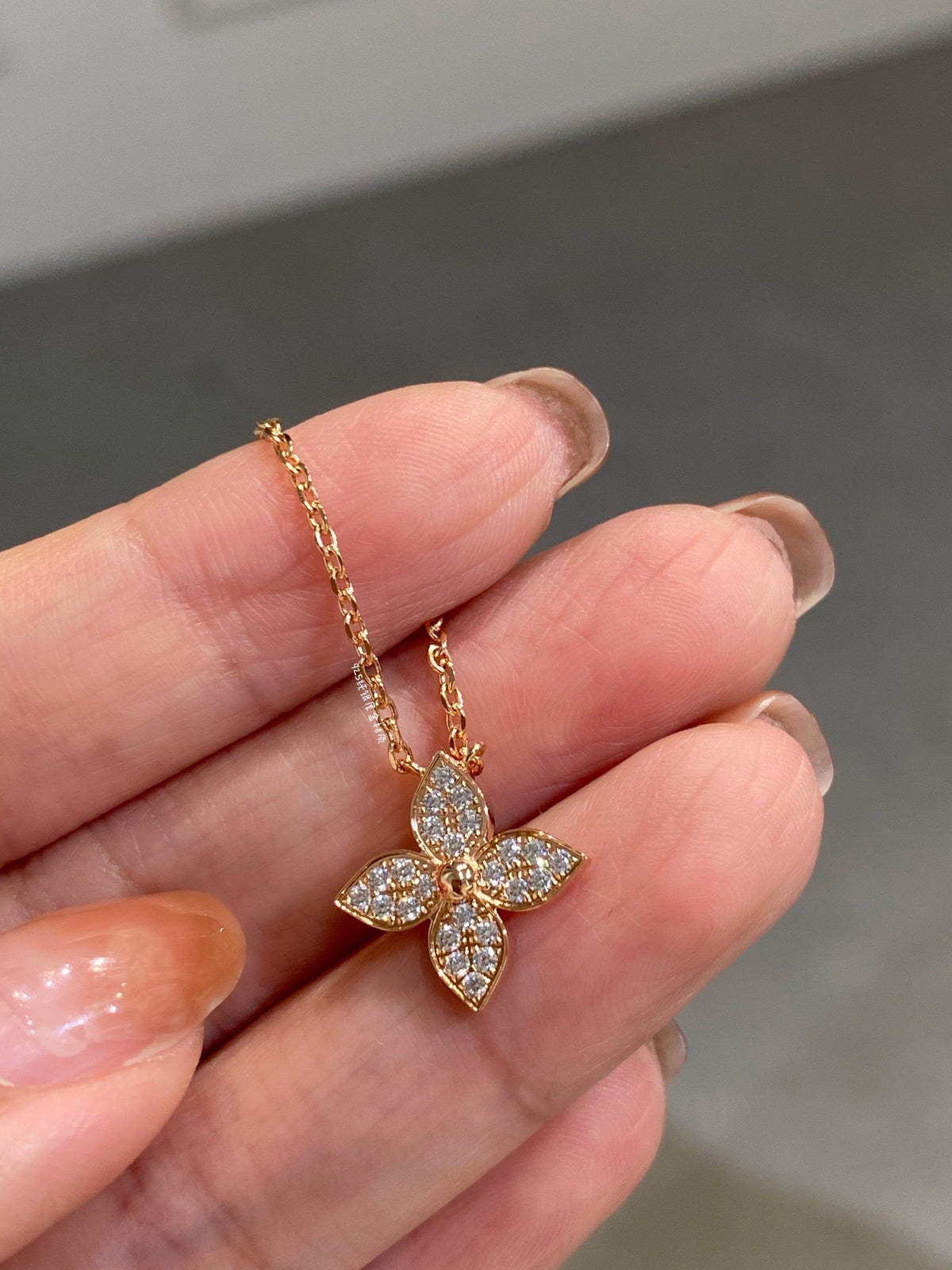 [⭐DORISW] STERN-DIAMANT-HALSKETTE