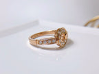 [⭐DORISW]TRAUMRING DIAMANT ROSÉGOLD