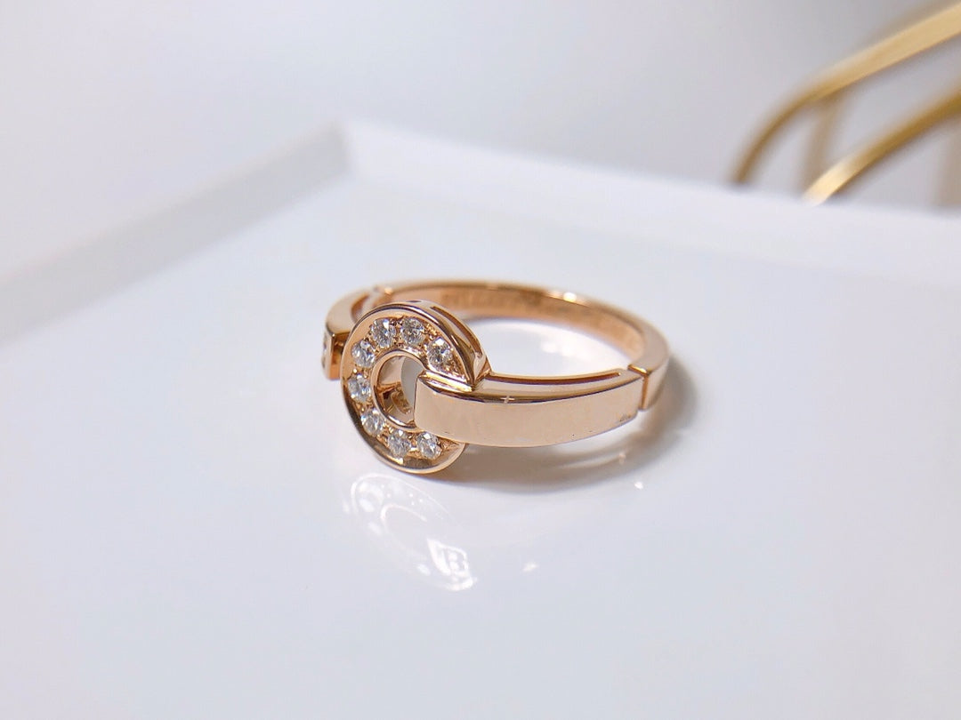 [⭐DORISW]TRAUMRING DIAMANT ROSÉGOLD