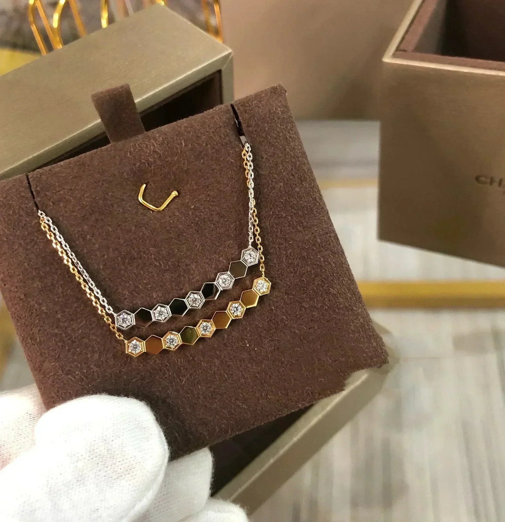 [⭐DORISW] BEE LOVE HALSKETTE DIAMANT