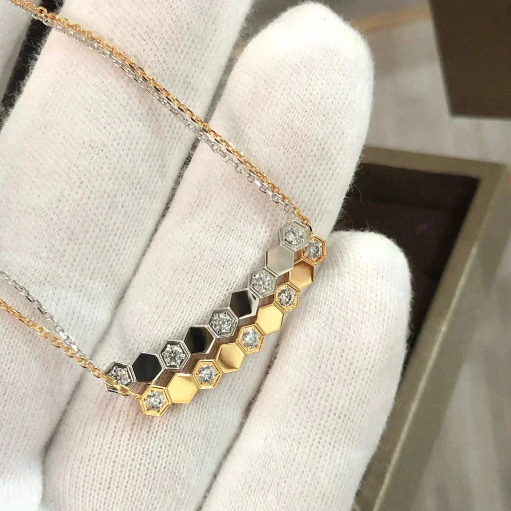 [⭐DORISW] BEE LOVE HALSKETTE DIAMANT