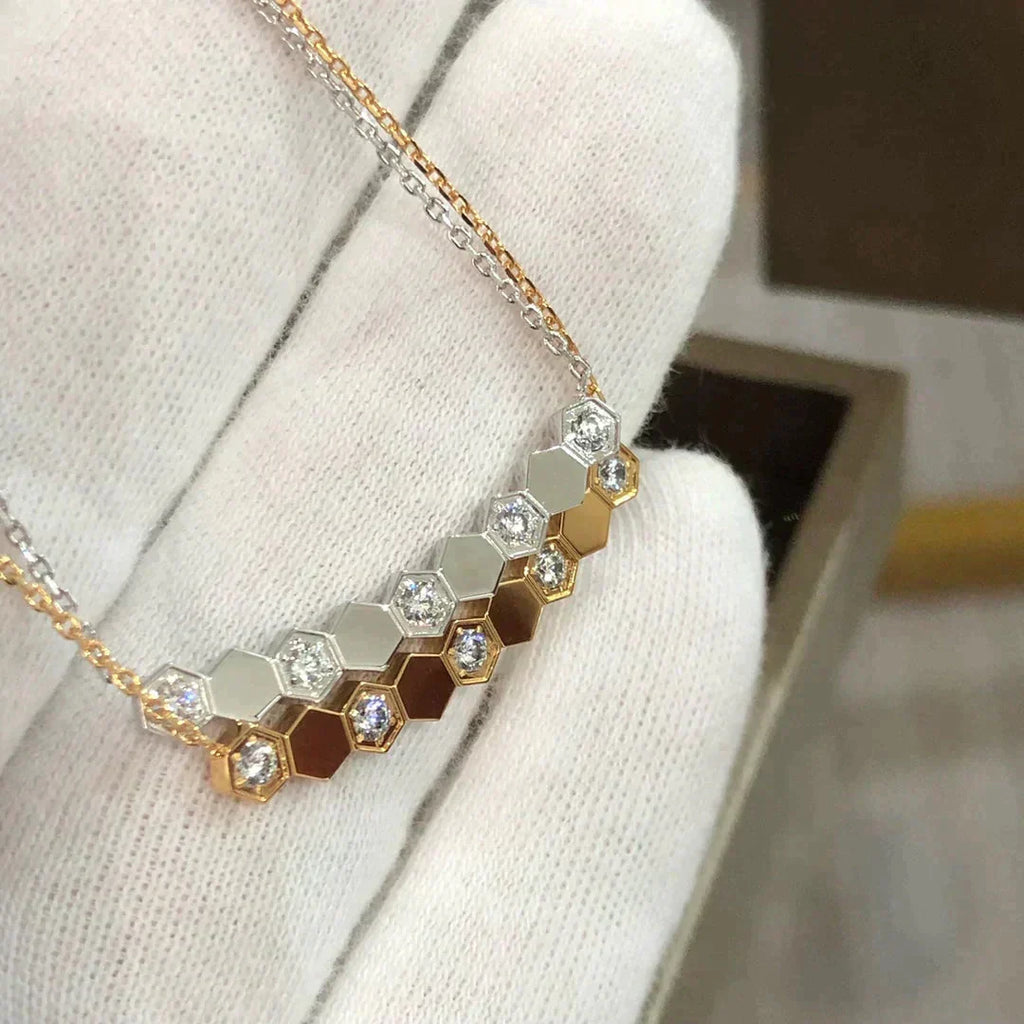 [⭐DORISW] BEE LOVE HALSKETTE DIAMANT