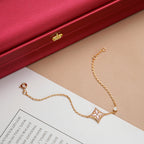 [⭐DORISW] STAR 1 DIAMOND PINK GOLD BRACELET