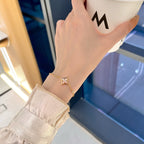 [⭐DORISW] STAR 1 DIAMOND PINK GOLD BRACELET