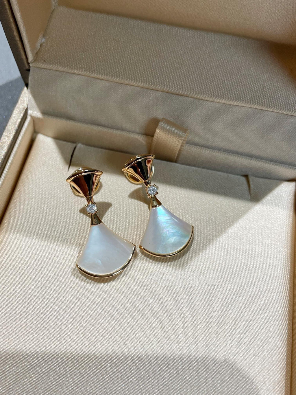 [⭐DORISW]DREAM MOP 1 DIAMOND EARRINGS