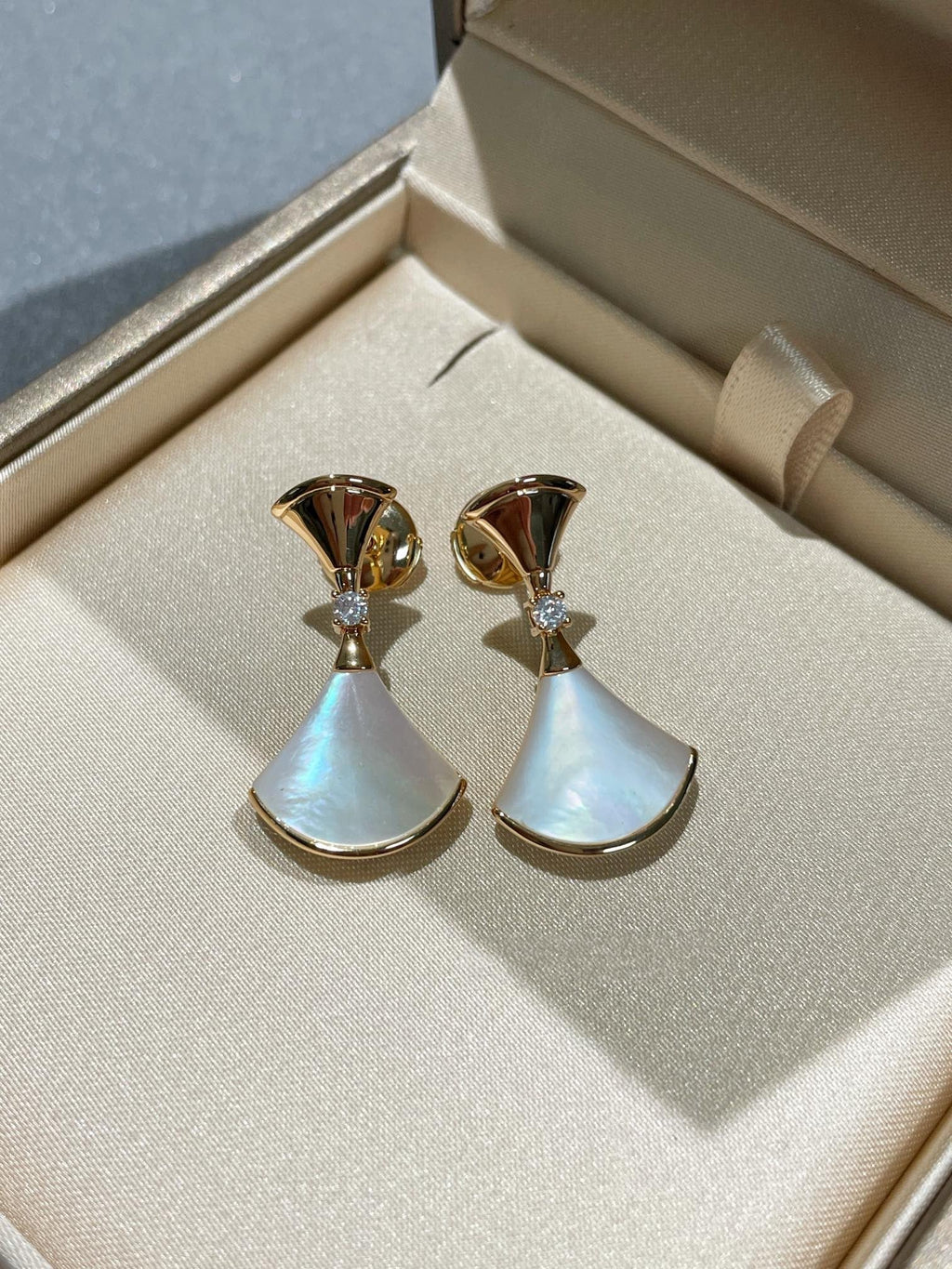[⭐DORISW]DREAM MOP 1 DIAMOND EARRINGS