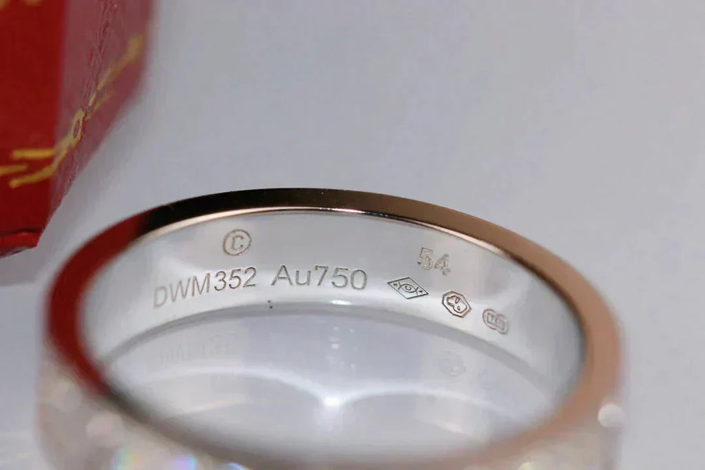 [⭐DORISW] ラブリング 3.6mm ダイヤモンドパヴェ