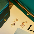 [⭐DORISW] STERN-DIAMANT-OHRRINGE GOLD