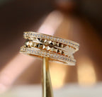 [⭐DORISW]ZERO 1 GOLD-DIAMANT-RING