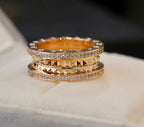 [⭐DORISW]ZERO 1 GOLD-DIAMANT-RING