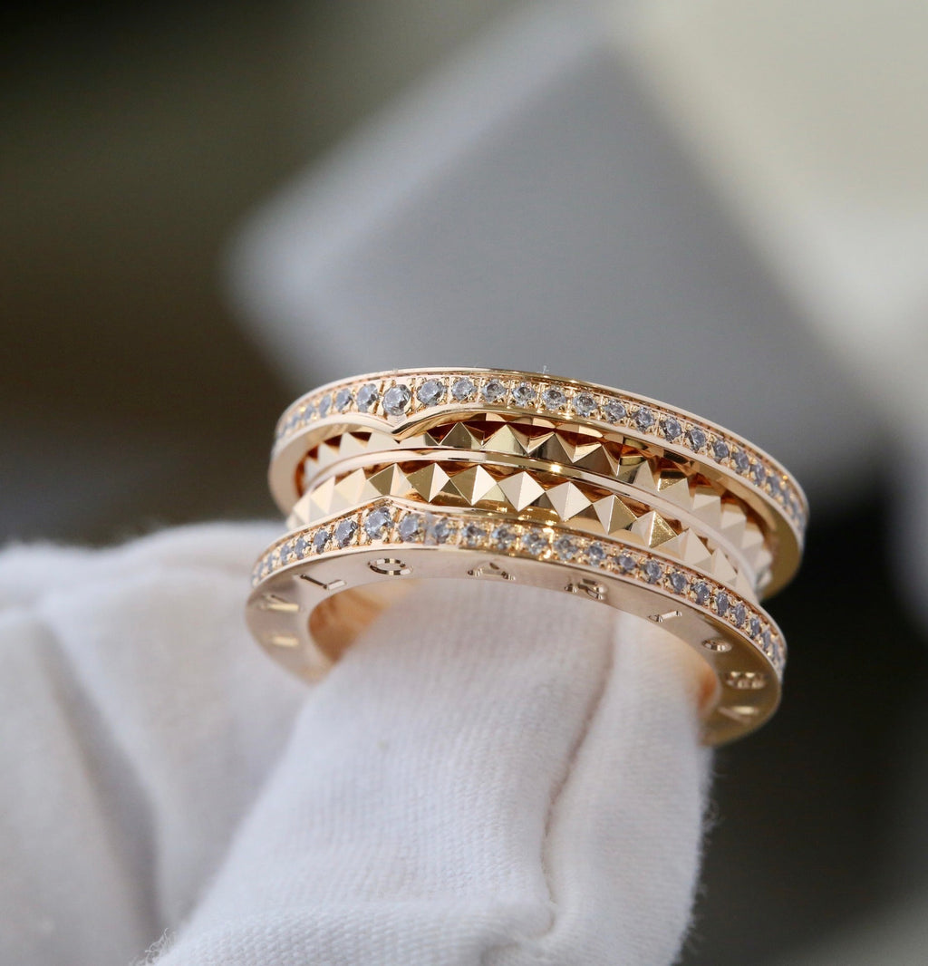 [⭐DORISW]ZERO 1 GOLD-DIAMANT-RING