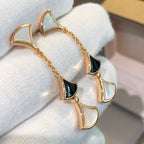 [⭐DORISW]DREAM OHRRINGE 3 MOTIVE ONYX PERLMUTT ROSÉGOLD