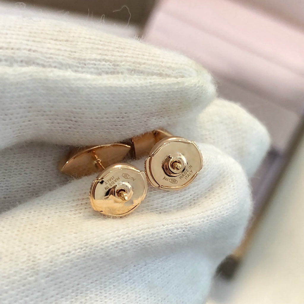 [⭐DORISW]DREAM OHRRINGE 3 MOTIVE ONYX PERLMUTT ROSÉGOLD