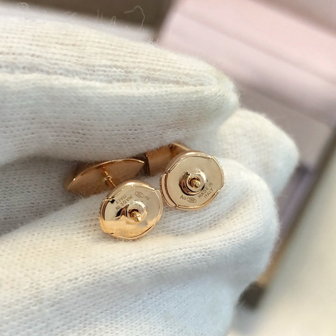 [⭐DORISW]DREAM OHRRINGE 3 MOTIVE ONYX PERLMUTT ROSÉGOLD