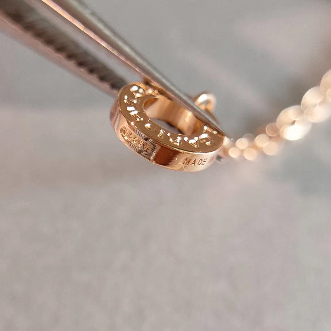 [⭐DORISW]ZERO 1 NECKLACE PINK GOLD