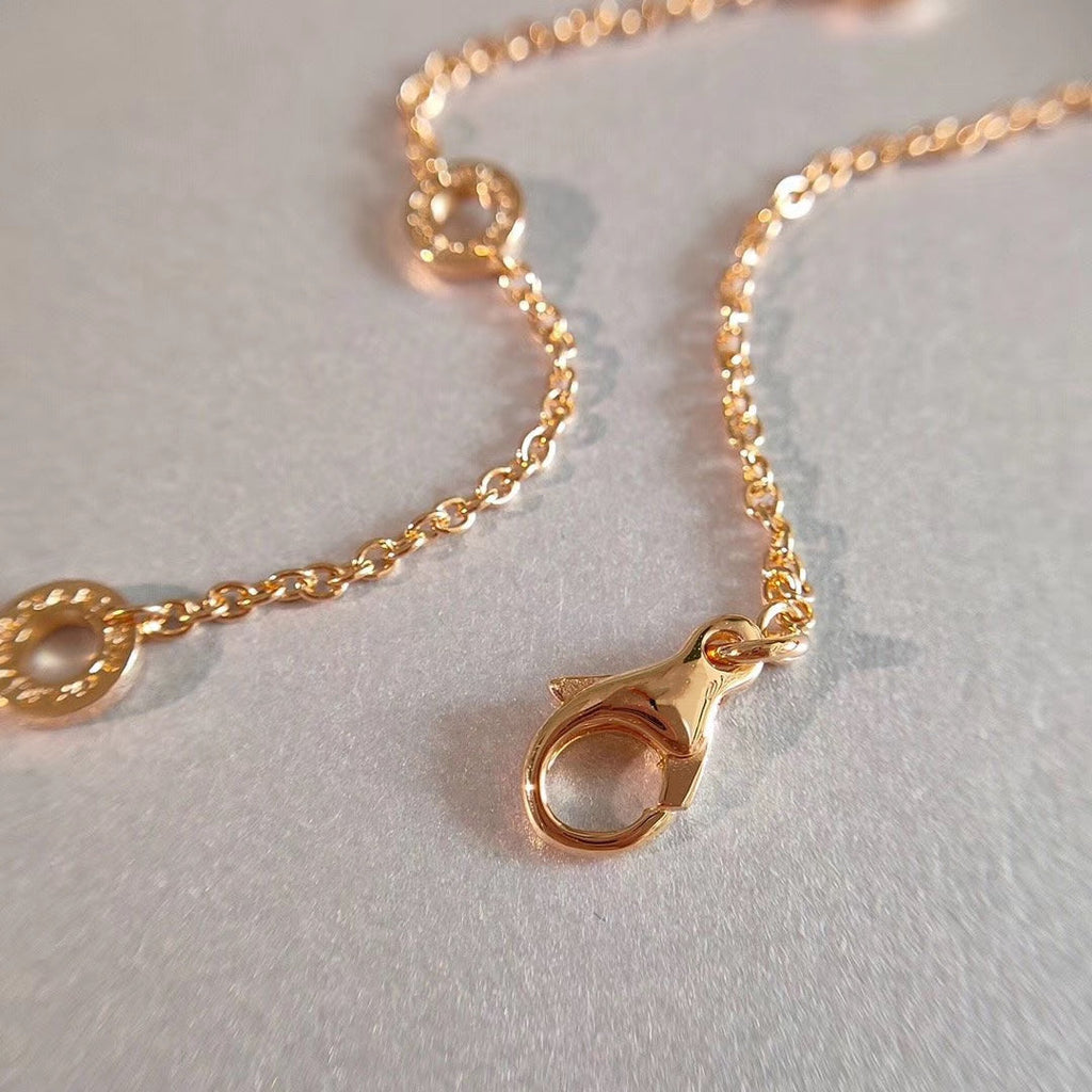 [⭐DORISW]ZERO 1 NECKLACE PINK GOLD