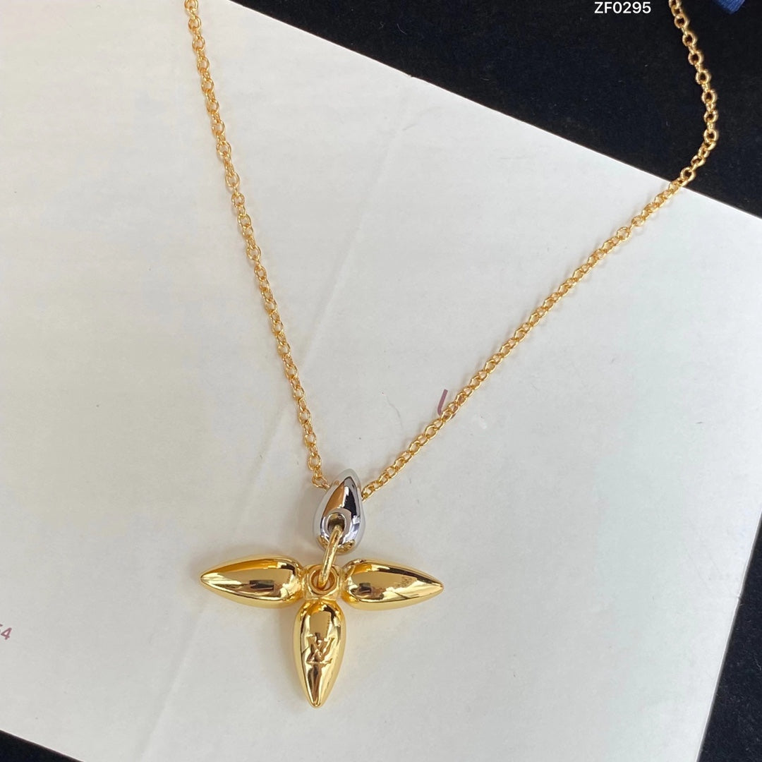 [⭐DORISW] LOUISETTE ANHÄNGER-HALSKETTE GOLD