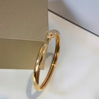 [⭐DORISW] PANTHERE GOLD DIAMOND OPEN BRACELET