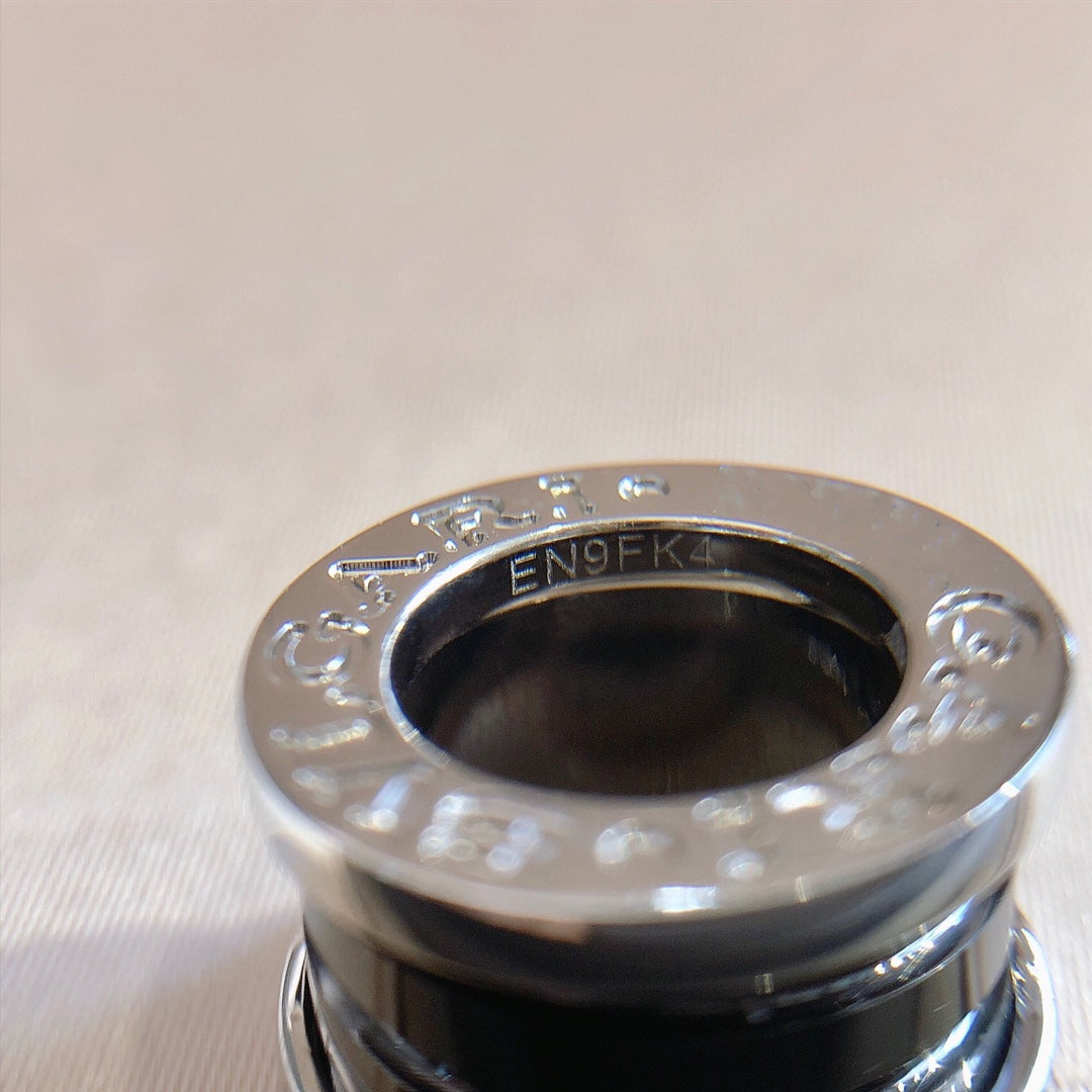 [⭐DORISW]ZERO 1 BLACK CERAMIC SILVER NECKLACE