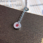 [⭐DORISW]ZERO 1 BLACK CERAMIC SILVER NECKLACE