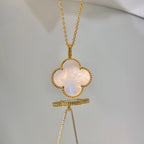 [⭐DORISW] CLOVER 25MM MOP LARGE PENDANT NECKLACE