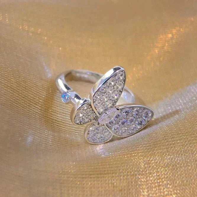 [⭐DORISW] BUTTERFLY DIAMOND RING