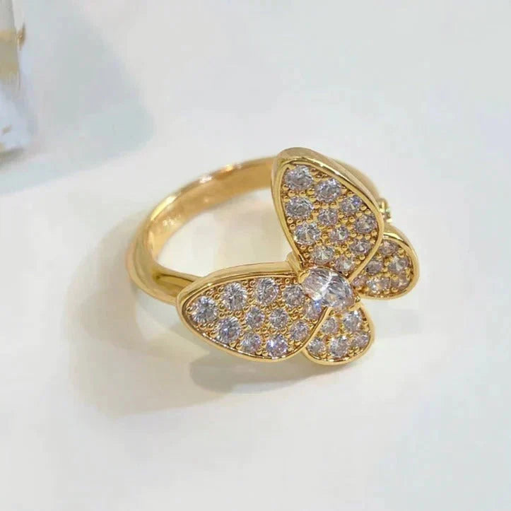 [⭐DORISW] BUTTERFLY DIAMOND RING