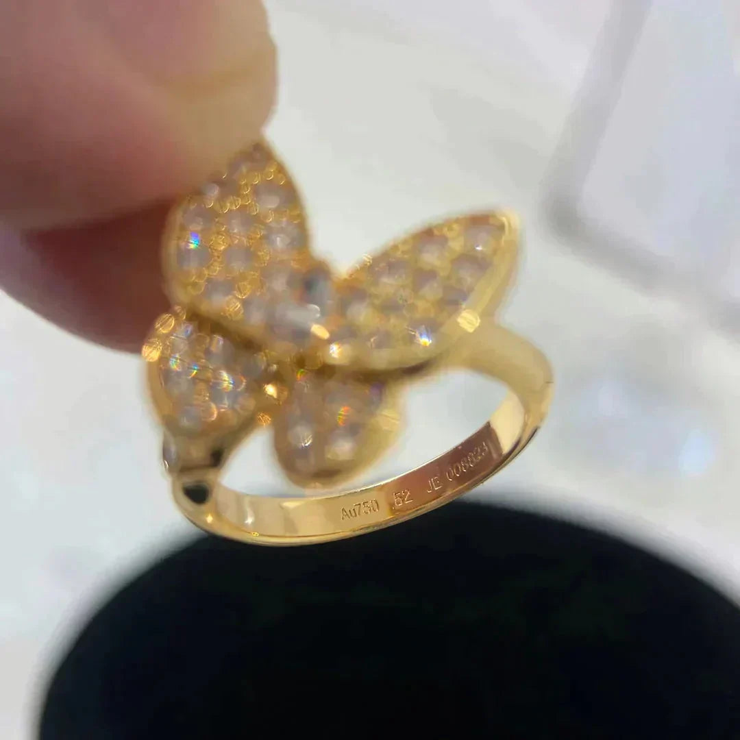 [⭐DORISW] BUTTERFLY DIAMOND RING