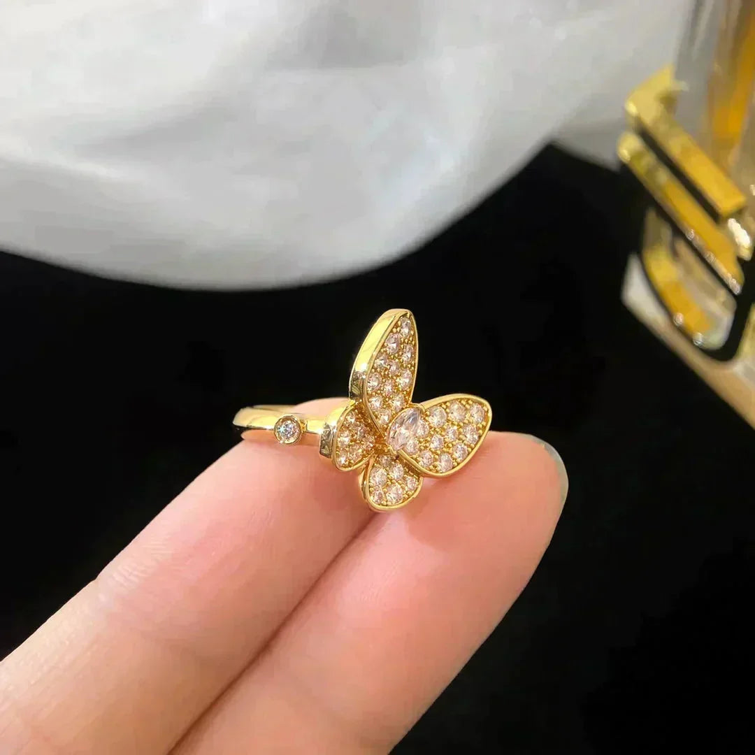 [⭐DORISW] BUTTERFLY DIAMOND RING