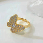 [⭐DORISW] BUTTERFLY DIAMOND RING