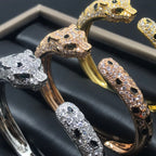 [⭐DORISW] PANTHÈRE GROSSES ARMBAND DIAMANTEN
