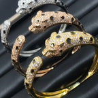 [⭐DORISW] PANTHÈRE GROSSES ARMBAND DIAMANTEN