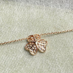 [⭐DORISW] BLUMEN-DIAMANT-HALSKETTE