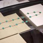 [⭐DORISW] CLOVER 20 MOTIFS MALACHITE GOLD