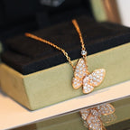 [⭐DORISW] SCHMETTERLING-DIAMANTKETTE