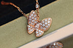 [⭐DORISW] SCHMETTERLING-DIAMANTKETTE
