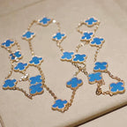 [⭐DORISW] CLOVER 20 MOTIFS TURQUOISE GOLD