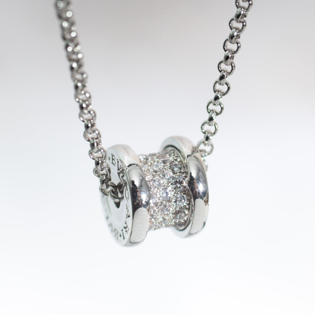 [⭐DORISW]ZERO 1 SILVER DIAMOND NECKLACE