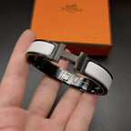 [⭐DORISW] H-ARMBAND 12MM SCHWARZ WEISS KERAMIK
