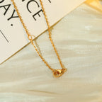 [⭐DORISW] VOLT SILVER DIAMOND PEDANT NECKLACE