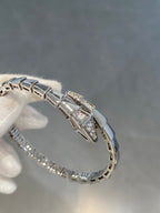 [⭐DORISW]SERPENTI ARMBAND DIAMANTEN SILBER