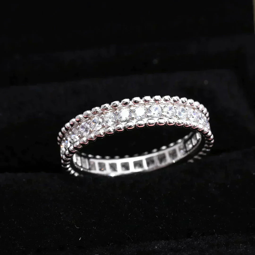 [⭐DORISW] PERLEE DIAMOND SILVER RING