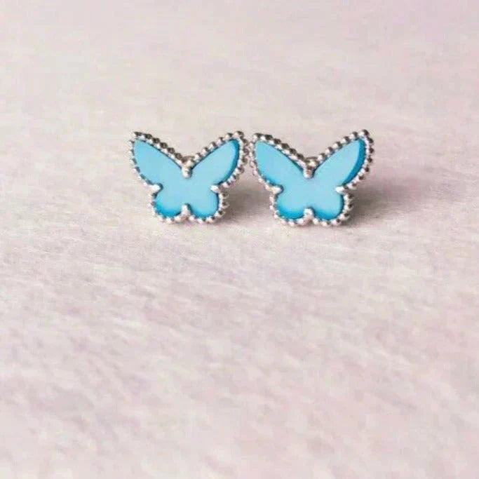 [⭐DORISW] SCHMETTERLING TÜRKEN OHRRINGE SILBER