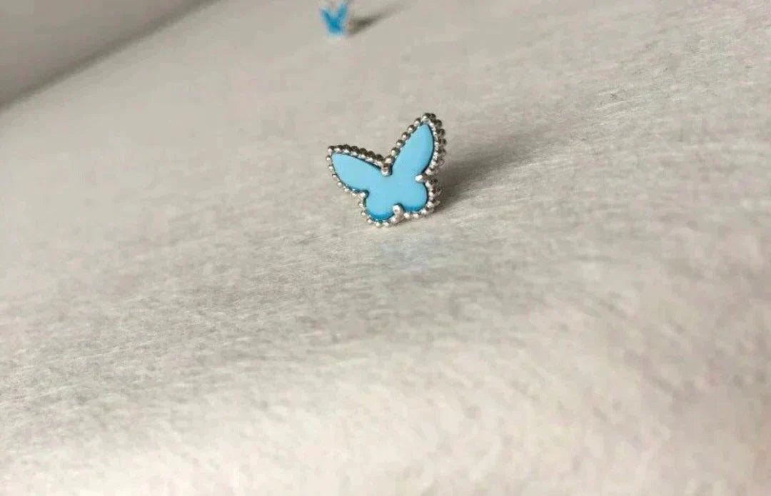 [⭐DORISW] SCHMETTERLING TÜRKEN OHRRINGE SILBER