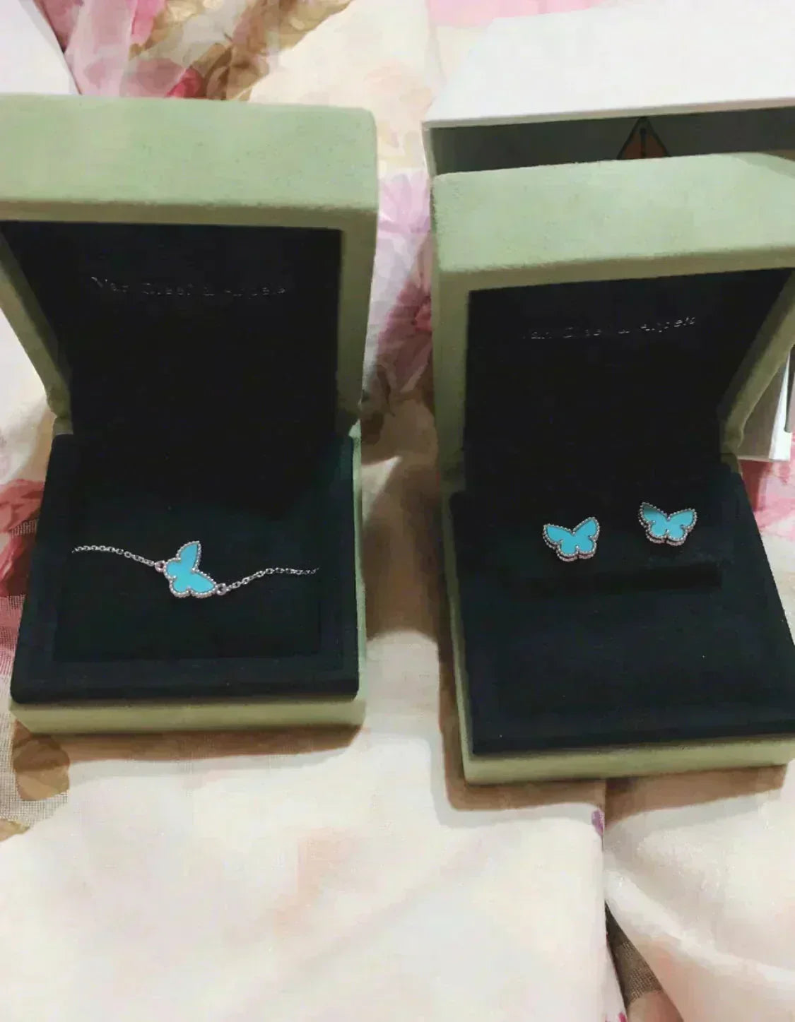 [⭐DORISW] SCHMETTERLING TÜRKEN OHRRINGE SILBER