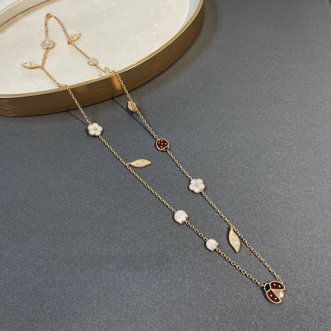 [⭐DORISW] LUCKY SPRING 15 MOTIVE GOLDHALSKETTE