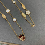 [⭐DORISW] LUCKY SPRING 15 MOTIVE GOLDHALSKETTE