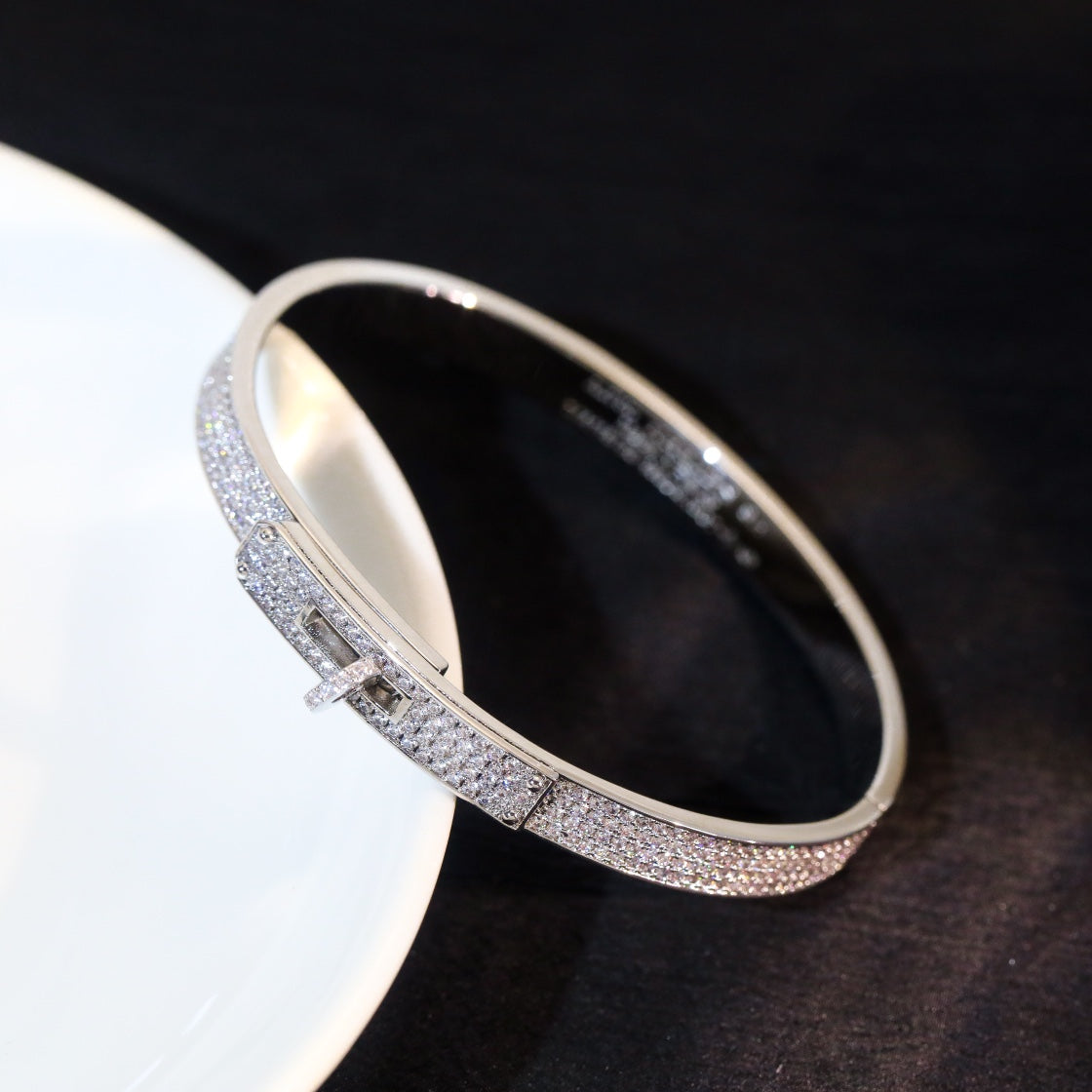 [⭐DORISW] KELLY BRACELET DIAMOND PAVED