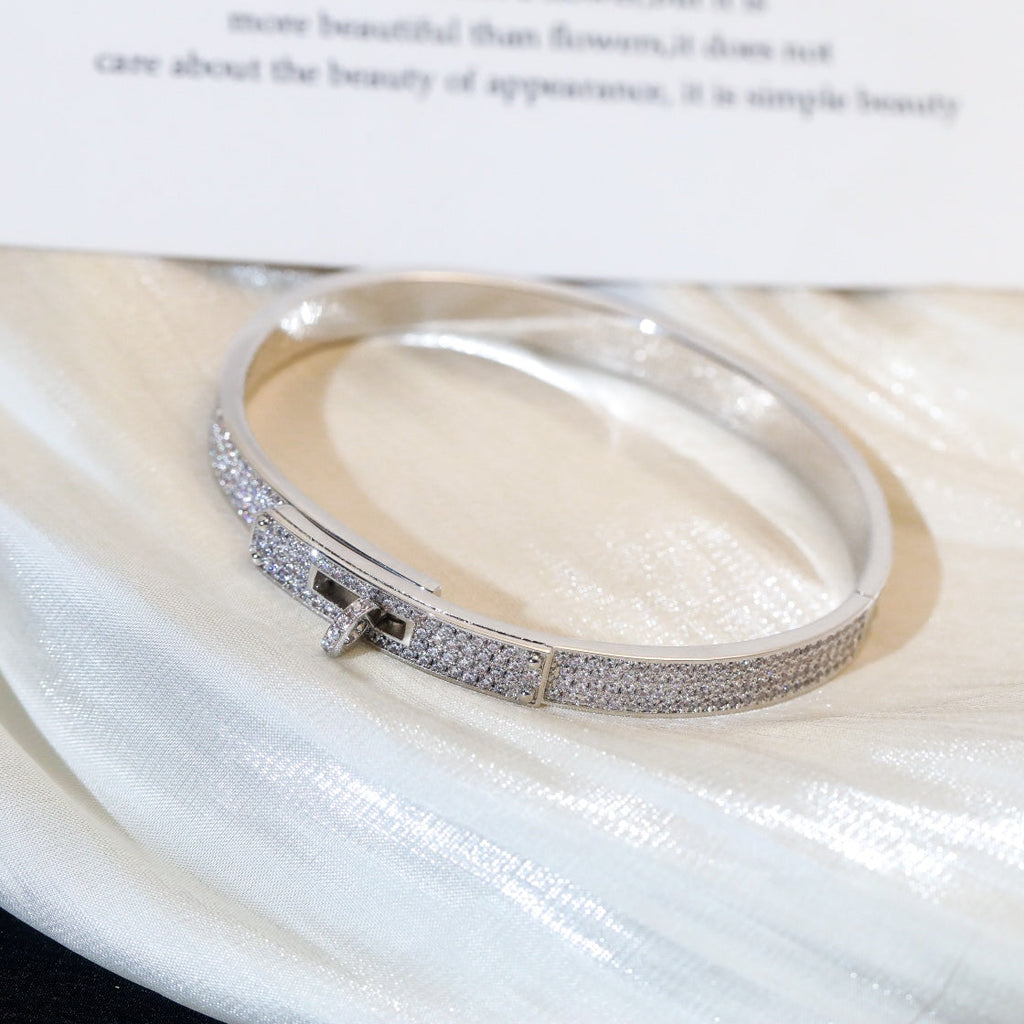 [⭐DORISW] KELLY BRACELET DIAMOND PAVED